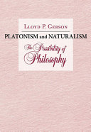 Platonism and naturalism : the possibility of philosophy /