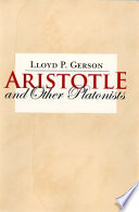 Aristotle and other Platonists /