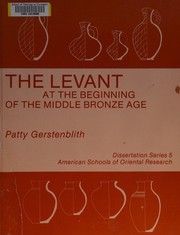 The Levant at the beginning of the Middle Bronze Age /