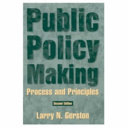 Public policy making : process and principles /