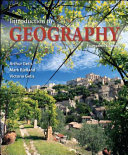 Introduction to geography.
