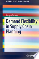 Demand flexibility in supply chain planning /