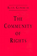 The community of rights /
