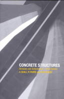 Concrete structures : stresses and deformations /