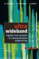 Ultra-wideband signals and systems in communication engineering /