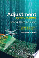 Adjustment computations : spatial data analysis /