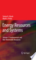 Energy resources and systems /
