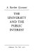 The university and the public interest /