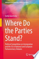 Where Do the Parties Stand? : Political Competition on Immigration and the EU in National and European Parliamentary Debates /
