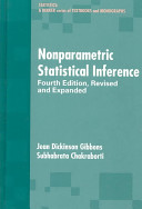 Nonparametric statistical inference /