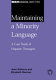 Maintaining a minority language : a case study of Hispanic teenagers /