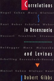 Correlations in Rosenzweig and Levinas /