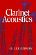 Clarinet acoustics /
