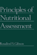 Principles of nutritional assessment /