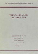 The Amarna age : Western Asia /