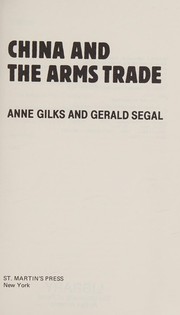 China and the arms trade /