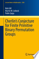 Cherlin's Conjecture for Finite Primitive Binary Permutation Groups /