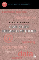 Case study research methods /