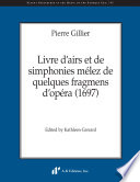 Livre d'airs et de simphonies mélez de quelques fragmens d'opéra : (1697) /