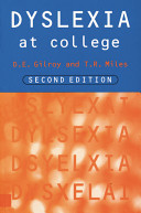 Dyslexia at college /