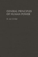General principles of human power /