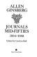 Journals mid-fifties, 1954-1958 : Allen Ginsberg ; edited by Gordon Ball.