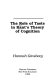 The role of taste in Kant's theory of cognition /