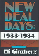 New Deal days, 1933-1934 /