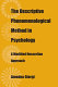 The descriptive phenomenological method in psychology : a modified Husserlian approach /