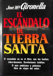 El escándolo de Tierra Santa /