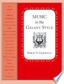 Music in the galant style /