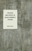 Politics and affect in Black women's fiction /