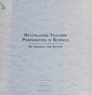 Revitalizing teacher preparation in science : an agenda for action /