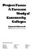 Project Focus : a forecast study of community colleges /