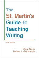 The St. Martin's guide to teaching writing /