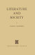 Literature and society /