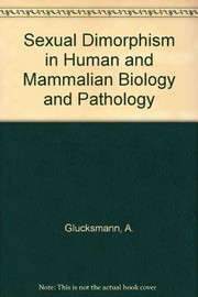 Sexual dimorphism in human and mammalian biology and pathology /