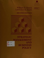 Strategic management and business policy /