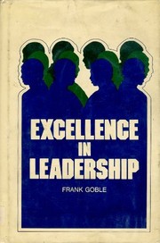 Excellence in leadership /