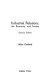 Industrial relations, the economy, and society /
