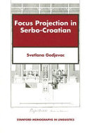 Focus projection in Serbo-Croatian /
