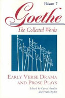 Early verse drama and prose plays /
