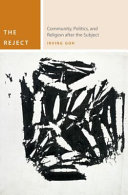 The reject : community, politics, and religion after the subject /