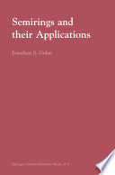 Semirings and their Applications /