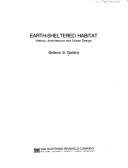 Earth-sheltered habitat : history, architecture, and urban design /
