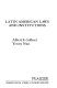 Latin American laws and institutions /