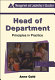 Head of department : principles in practice /