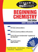 Schaum's outline of theory and problems of beginning chemistry /