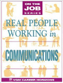 Real people working in communications /