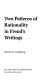 Two patterns of rationality in Freud's writings /